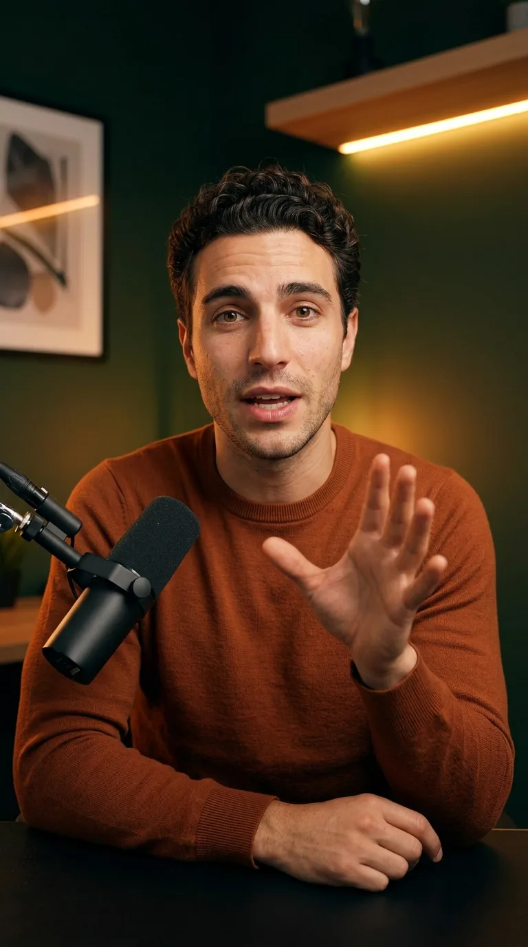 Explaining open palm